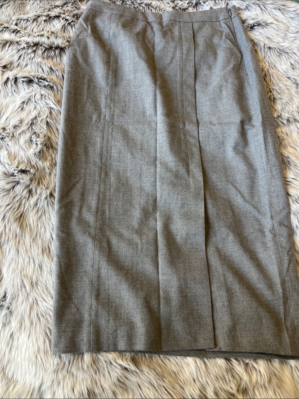 Banana Republic Factory Gray Pencil Skirt